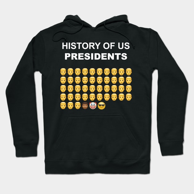 History Of Us Presidents Hoodie by MaydenArt